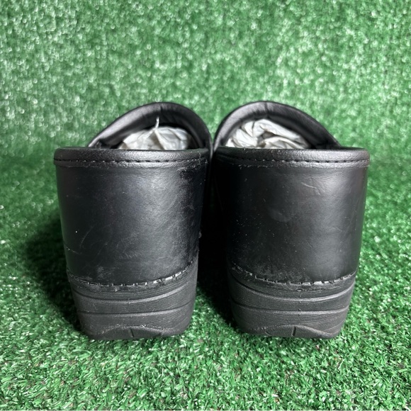 DANSKO XP 2.0 Professional Black Leather Clogs Slip On Comfort Shoes 38 / US 8 - Picture 4 of 12